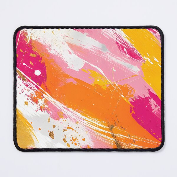 Item preview, Pink Orange Abstract Wall Art | Bold Modern Printable | Dopamine Decor | Colourful Brushstroke Print designed and sold by NicoleBellal.