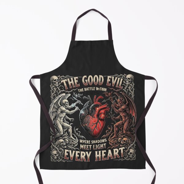 Item preview, El bien y el mal en cada corazón designed and sold by Voodoo Store Paranormal Collections.