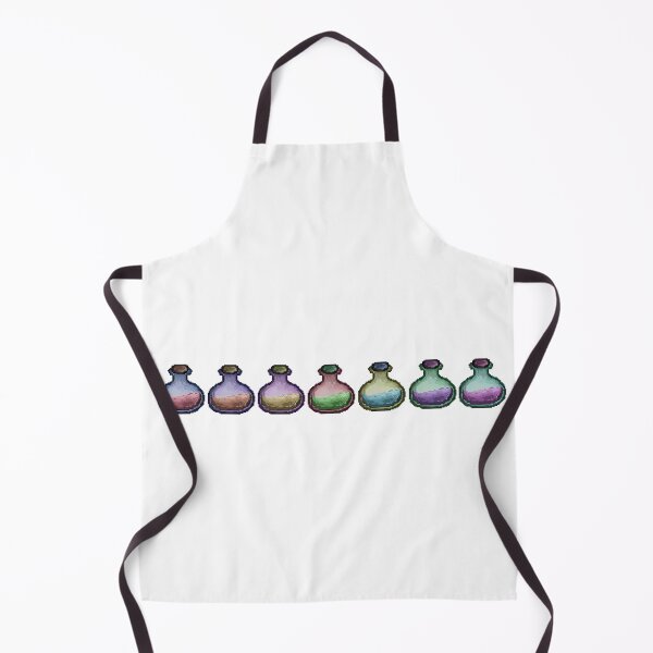 Item preview, 7 RPG Pixel Art Potions Rainbow Style designed and sold by Nayther.