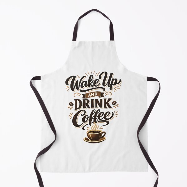 Item preview, wake up and drink coffee designed and sold by Black-White-art.