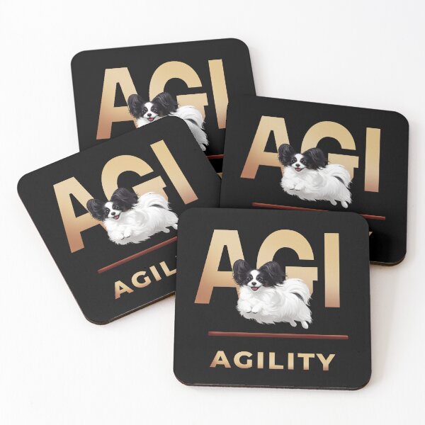 Item preview, Papillon Agility – Dog Sports Premium Graphic | Agile Pap Gift designed and sold by PapillonArtStudio.