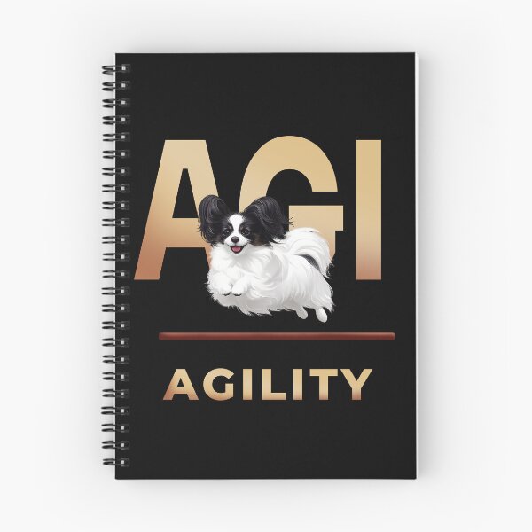 Item preview, Papillon Agility – Dog Sports Premium Graphic | Agile Pap Gift designed and sold by PapillonArtStudio.