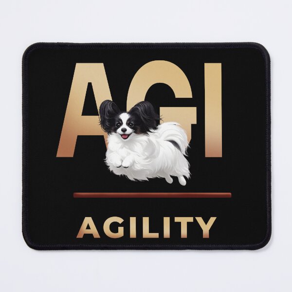 Item preview, Papillon Agility – Dog Sports Premium Graphic | Agile Pap Gift designed and sold by PapillonArtStudio.