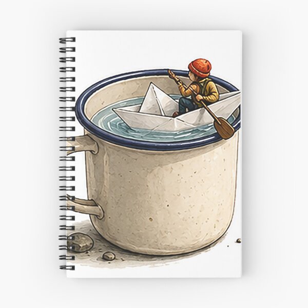 Item preview, Tiny Sailor Paper Boat Coffee Cup Adventure designed and sold by Sara-Ai.