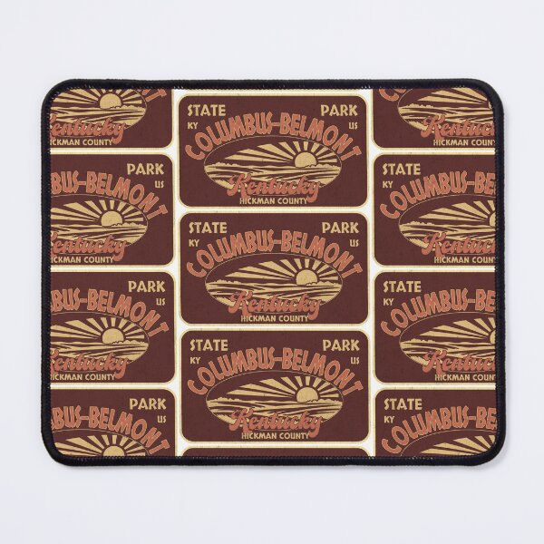 Item preview, Columbus-Belmont State Park, Hickman County, Kentucky, badge design designed and sold by Wanderful-roads.