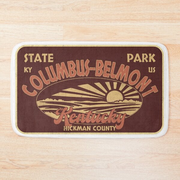 Item preview, Columbus-Belmont State Park, Hickman County, Kentucky, badge design designed and sold by Wanderful-roads.
