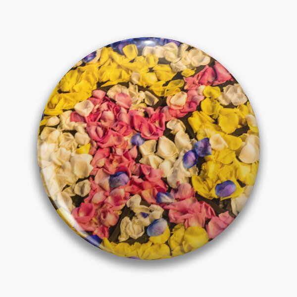 Item preview, Colorful Flower Petal Carpet On Ground — Vibrant Floral Confetti Pattern For Background designed and sold by Nmallia.
