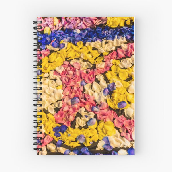 Item preview, Colorful Flower Petal Carpet On Ground — Vibrant Floral Confetti Pattern For Background designed and sold by Nmallia.