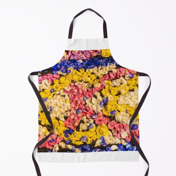 Item preview, Colorful Flower Petal Carpet On Ground — Vibrant Floral Confetti Pattern For Background designed and sold by Nmallia.