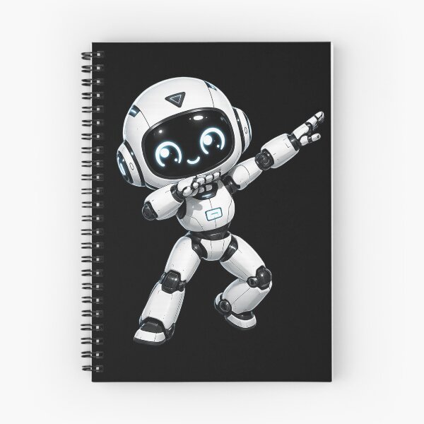 Item preview, Cute Happy Robot designed and sold by JustLaughCo.