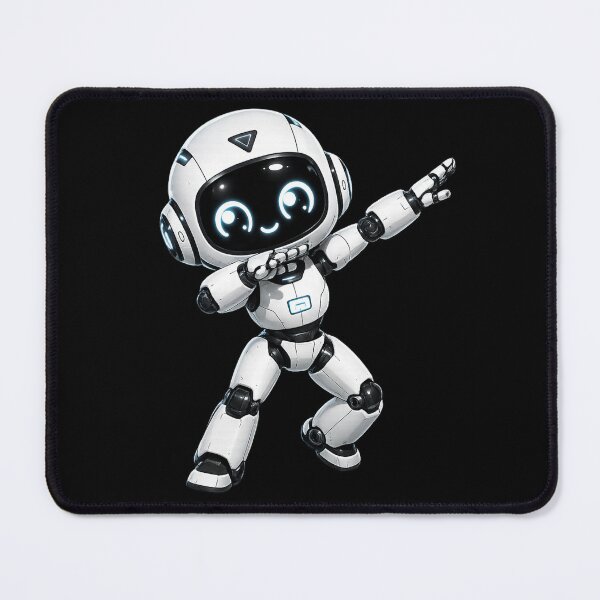 Item preview, Cute Happy Robot designed and sold by JustLaughCo.