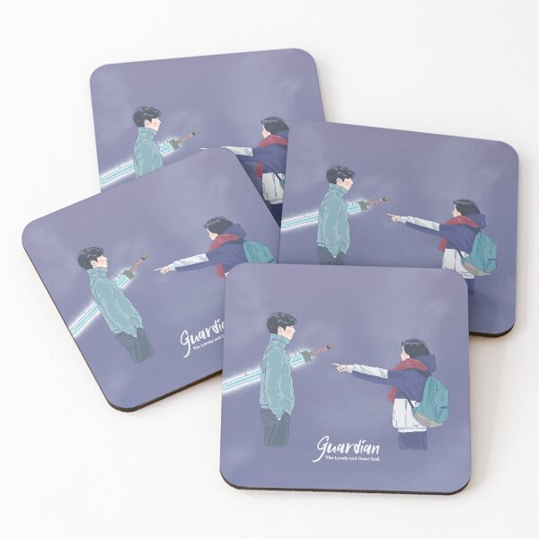 Item preview, Guardian: The Lonely and Great God - Kdrama Poster | Gong Yoo | Kim Go Eun designed and sold by Ing.Doodle.