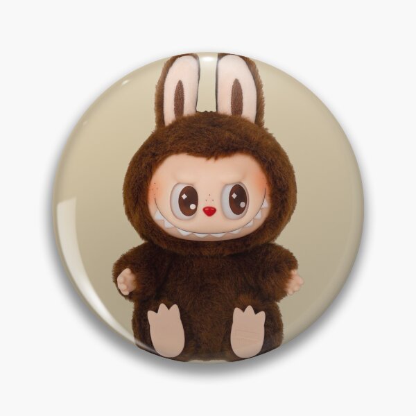 Item preview, Brown Labubu Keychain designed and sold by Juana S.