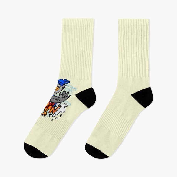 Item preview, Hello Seagull Cartoon – North Sea Coast Humor designed and sold by Pommes im Bett.