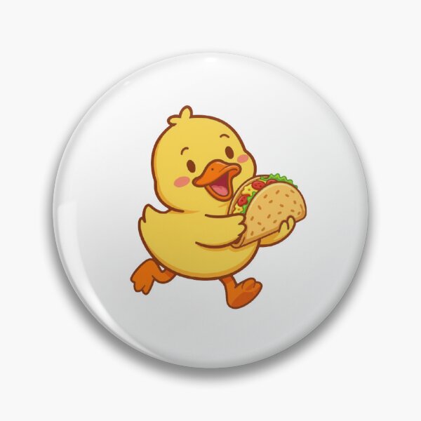 Item preview, duck eating taco designed and sold by temptedd.
