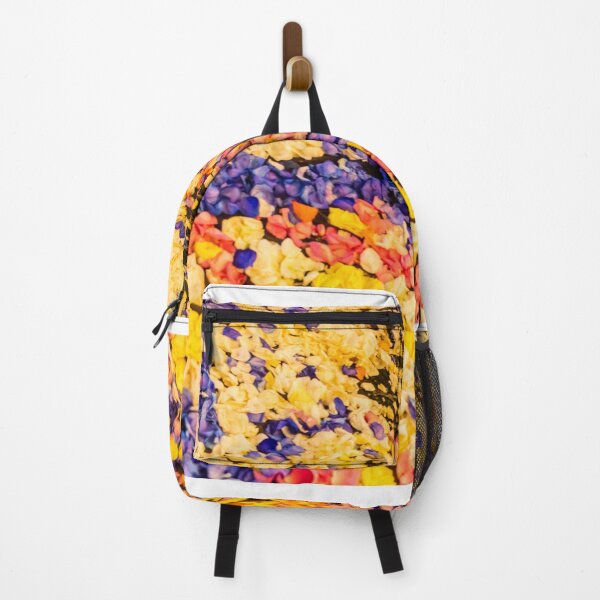 Item preview, Colorful Flower Petal Carpet On Ground — Vibrant Floral Confetti Pattern For Background designed and sold by Nmallia.