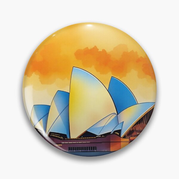 Item preview, Sydney Opera House in watercolour designed and sold by CreationsNicB.