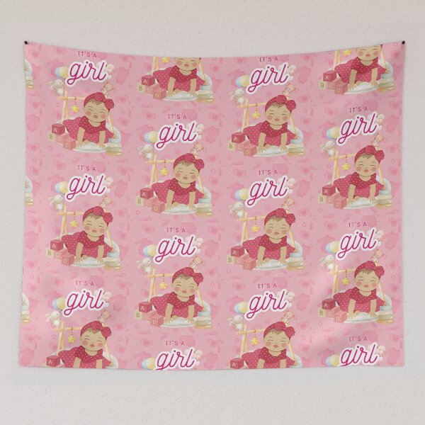 Item preview, It's A Girl designed and sold by Seed of Faith Designs.