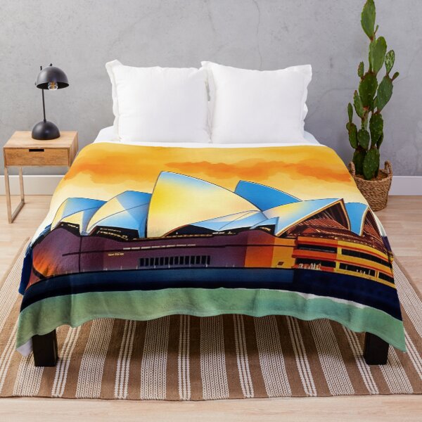 Item preview, Sydney Opera House in watercolour designed and sold by CreationsNicB.