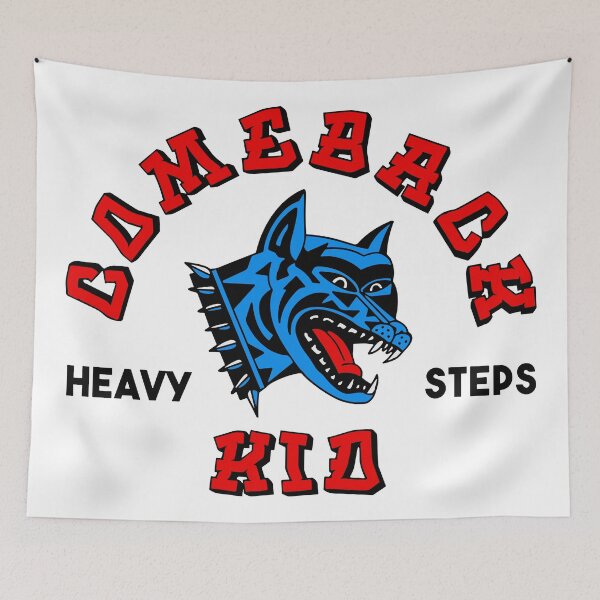 Item preview, Comeback Kid Heavy Steps Dog designed and sold by Stiodesign.