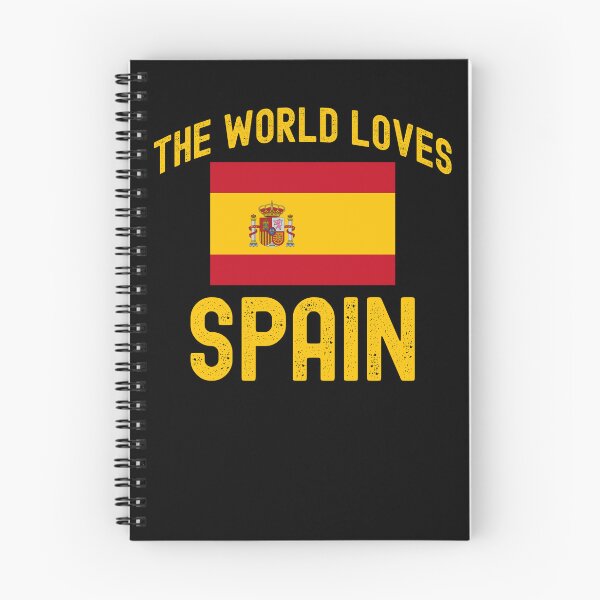 Item preview, The World Loves Spain | España Pride Graphic designed and sold by NovaNookStudio.
