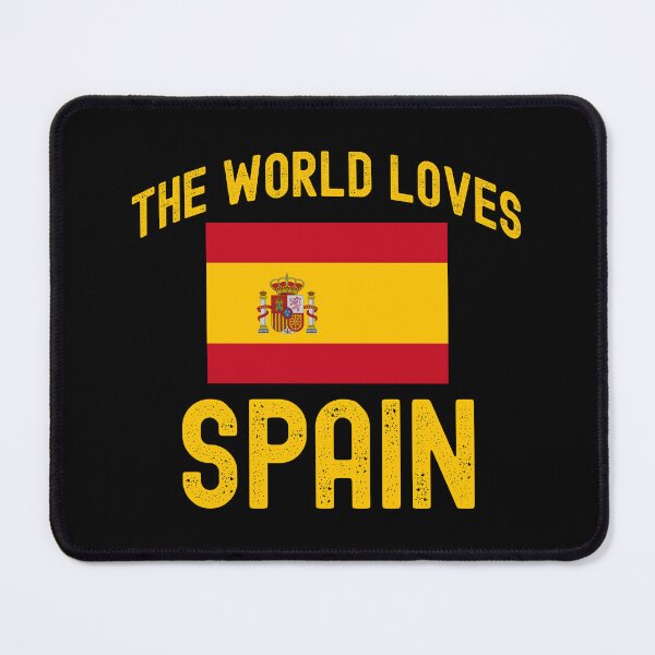 Item preview, The World Loves Spain | España Pride Graphic designed and sold by NovaNookStudio.