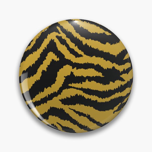 Item preview, Tiger Skin Pattern | Mustard Gold Animal Print designed and sold by The High Hippo.