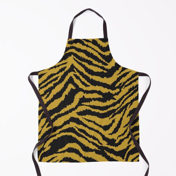 Item preview, Tiger Skin Pattern | Mustard Gold Animal Print designed and sold by The High Hippo.