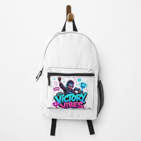 Item preview, VICTORY VIBES Gaming Sticker | Neon Esports Graffiti Design designed and sold by Stylestickers55.
