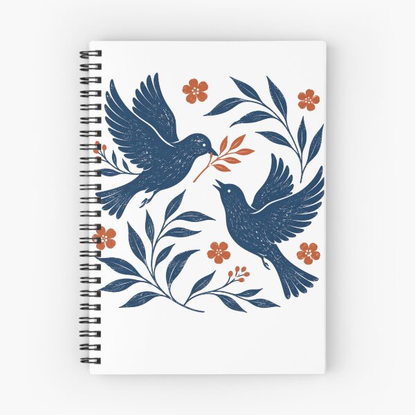 Item preview, Bird Themed Retro Botanical Birds Boho Vintage Graphic Tee  designed and sold by clothesy7.