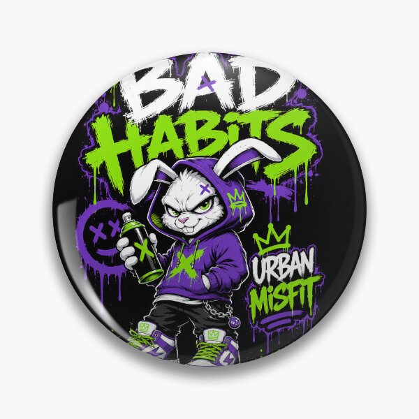Item preview, Urban rabbit with a rebellious attitude designed and sold by Imprearte.