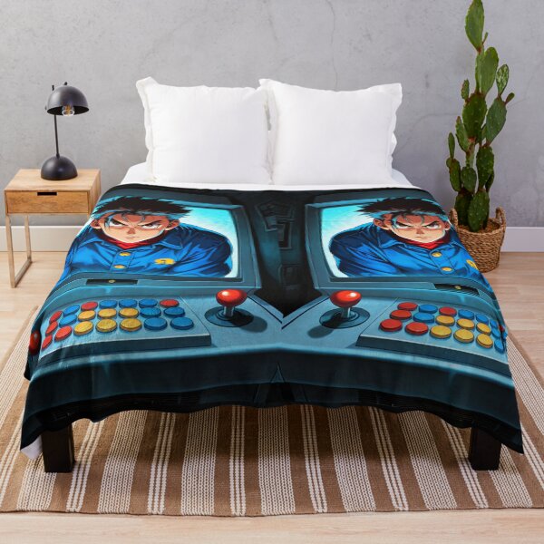 Item preview, Manga - Stylized Gaming Hero, Neo-Retro Arcade Vibe designed and sold by Zone--Gaming.