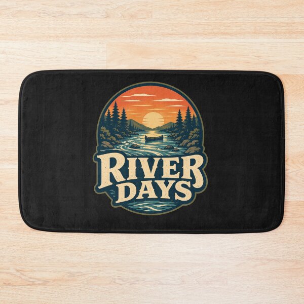 Item preview, River Days Gift for Outdoor Lovers designed and sold by TSshirtShoppe.