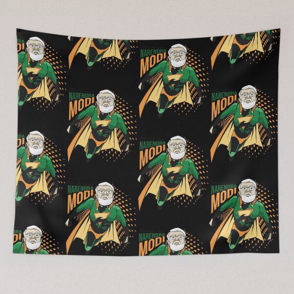 Item preview, narendra modi superhero  designed and sold by pirminio.