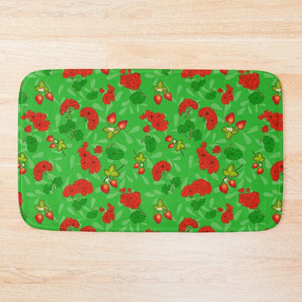 Item preview, Strawberries and Geraniums  designed and sold by TurquoiseBird.