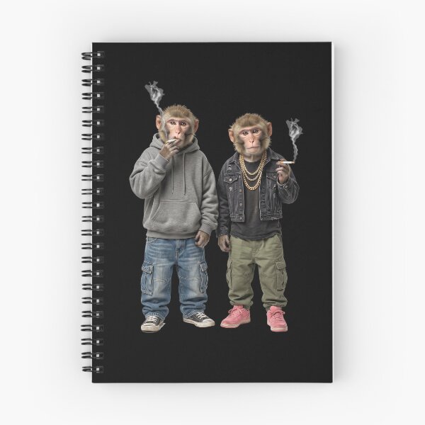Item preview, Urban Streetwear Monkeys Smoking Hip Hop Fashion designed and sold by TeeARTHY.