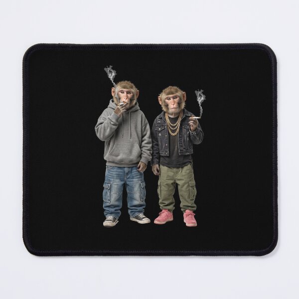 Item preview, Urban Streetwear Monkeys Smoking Hip Hop Fashion designed and sold by TeeARTHY.