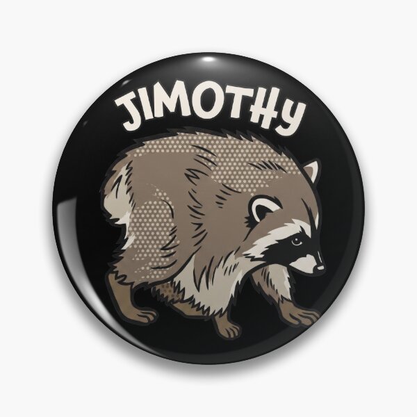 Item preview, Jimothy Raccoon Comic Style Dot Shading Animal Graphic designed and sold by Terry Bain.