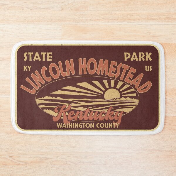 Item preview, Lincoln Homestead State Park, Washington County, Kentucky, badge design designed and sold by Wanderful-roads.