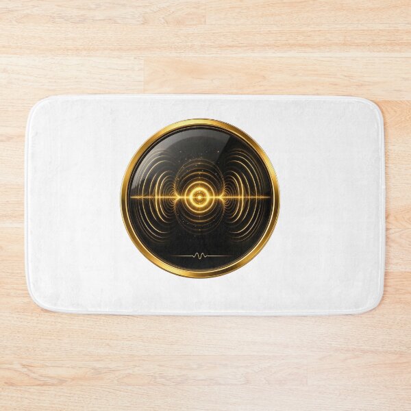 Item preview, Gravity Wave | Golden Physics Emblem designed and sold by simaso.