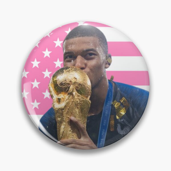 Item preview, Mbappe Pink Flag Design designed and sold by thecollegetalk.