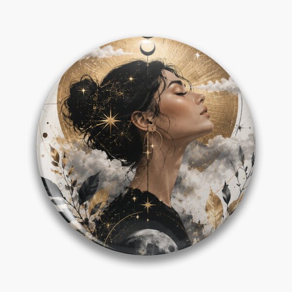 Item preview, Celestial Moon Dreamer designed and sold by DaryaArtFrance.