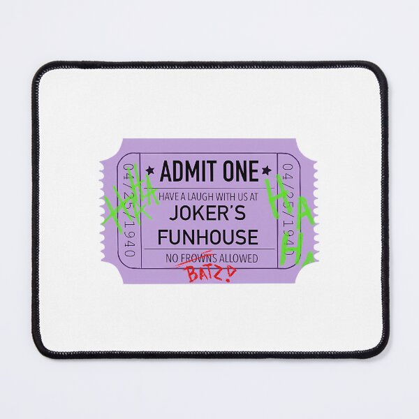 Item preview, Admit One Joker'S Funhouse designed and sold by rodasepau.