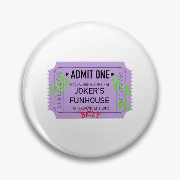 Item preview, Admit One Joker'S Funhouse designed and sold by rodasepau.