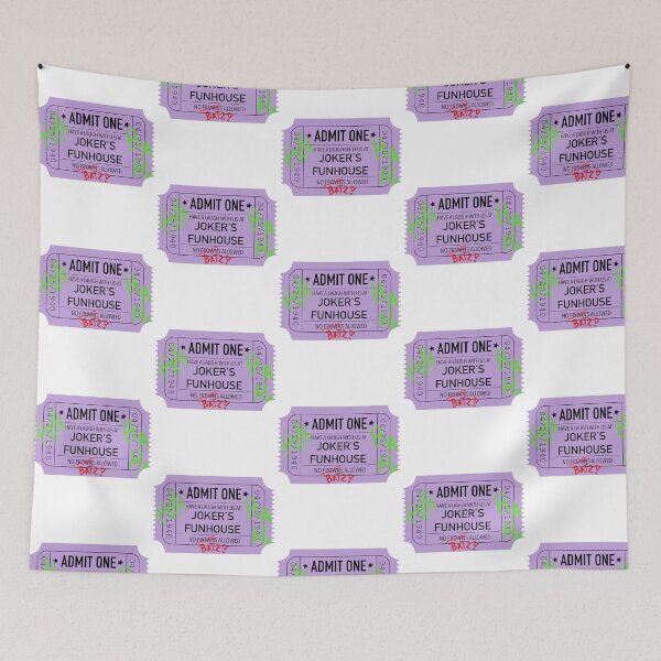 Item preview, Admit One Joker'S Funhouse designed and sold by rodasepau.