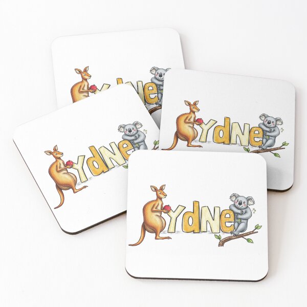Item preview, Sydney text with kangaroo and koala designed and sold by CreationsNicB.