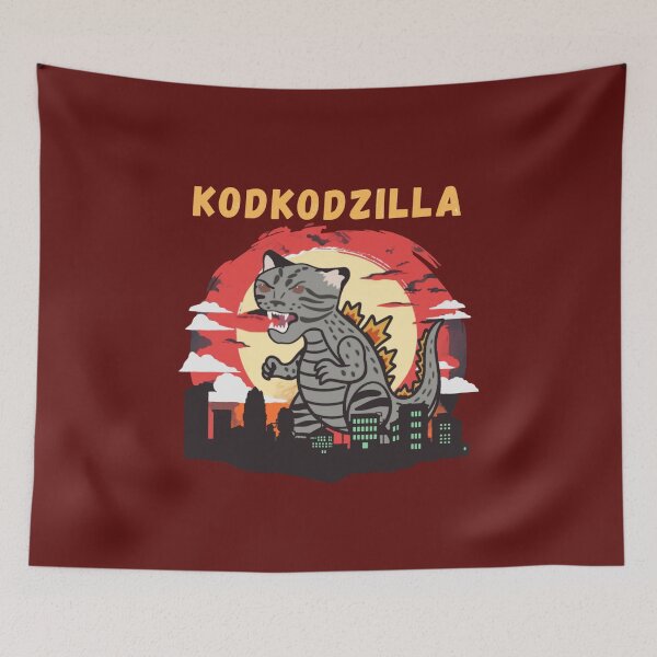 Item preview, Kodkodzilla Funny Kodkod Pun designed and sold by glowvim.