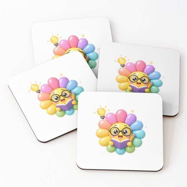 Item preview, Nerd Bloom – Adorable Nerd Flower designed and sold by VIBESPLACE.