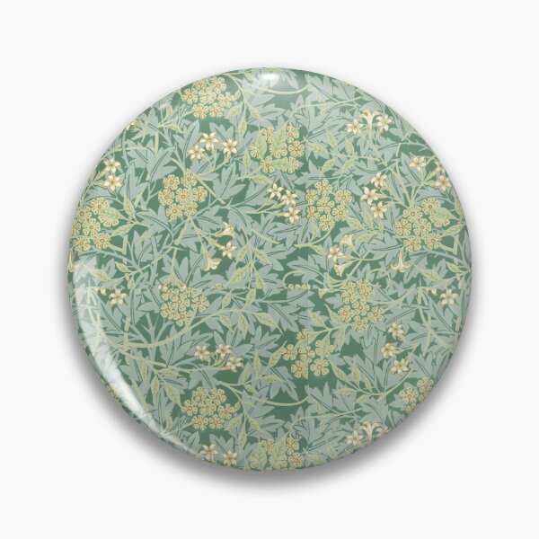 Item preview, William Morris Vintage Sage Green Floral Pattern designed and sold by FaizArtShop.