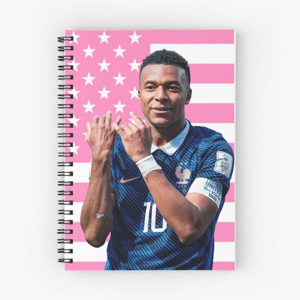 Item preview, Mbappe Fiddle Pink Flag designed and sold by thecollegetalk.